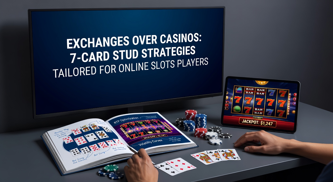 Digital illustration of poker cards and betting exchange interface blending with slot machine reels, symbolizing the shift from casino slots to strategic exchange betting