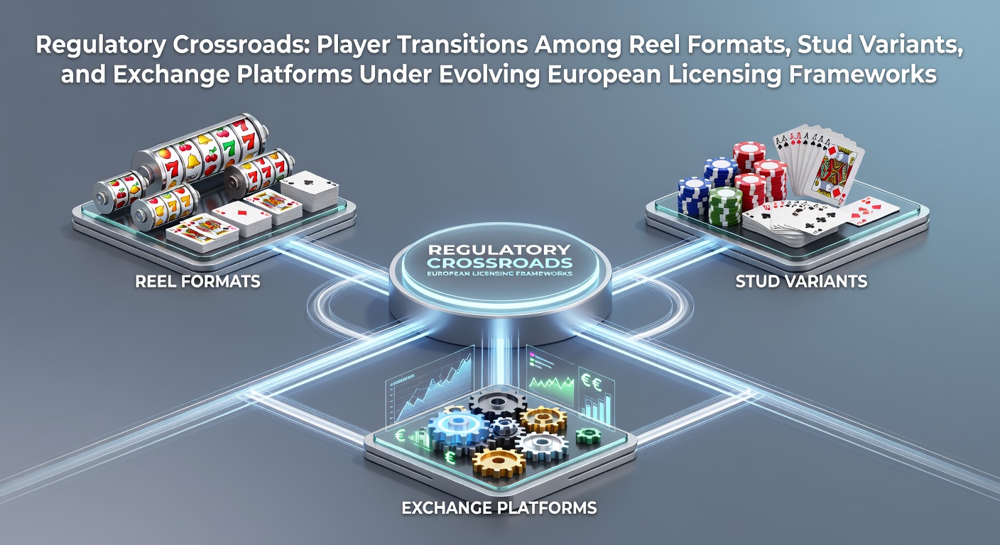 European regulatory documents and gambling platform interfaces illustrating licensing transitions across formats