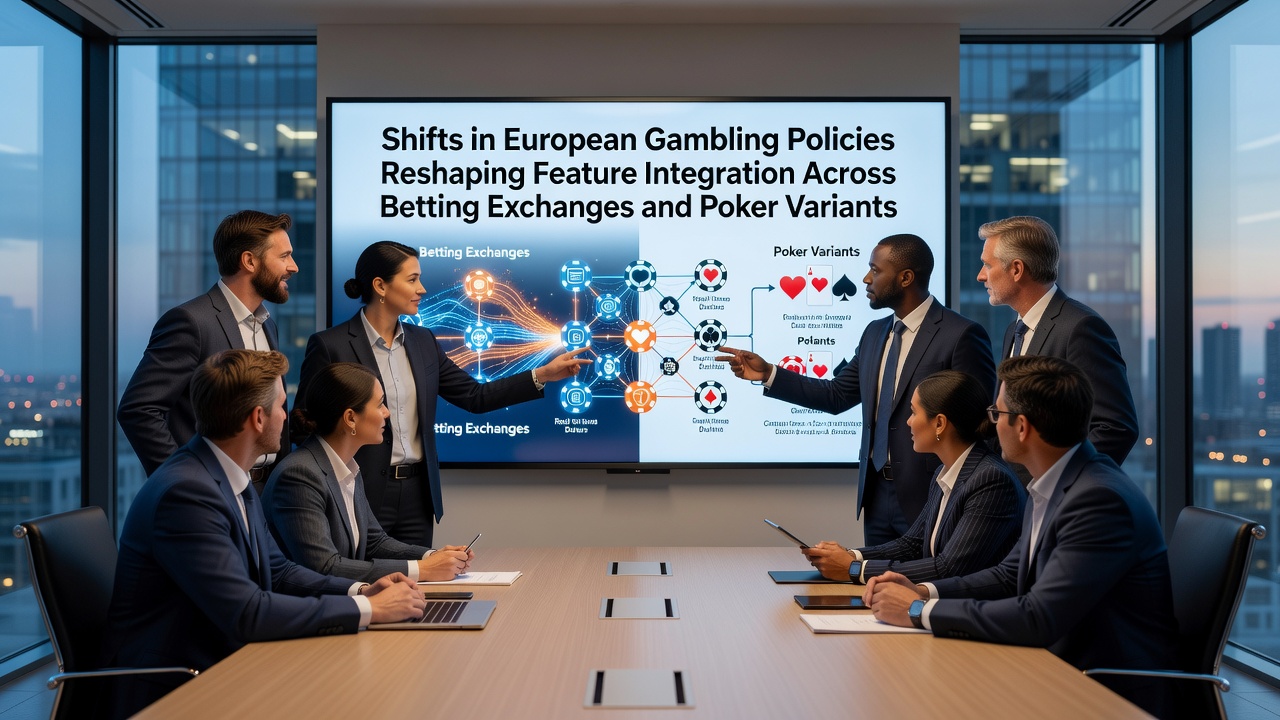 European regulatory documents and betting platform interfaces illustrating policy-driven feature changes